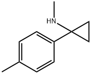 N-Methyl-1-(4-methylphenyl)cyclopropanamine 结构式