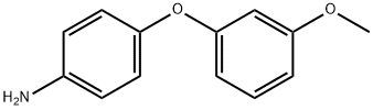 4-(间甲氧基苯氧基)苯胺 结构式
