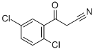 2,5-二氯苯甲酰基乙腈 结构式