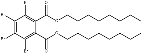 四溴苯酐二辛酯 结构式