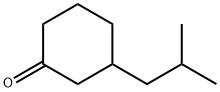3-(2-甲基丙基)环己烷-1-酮 结构式