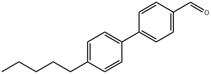 4-(4-N-PENTYLPHENYL)BENZALDEHYDE 结构式