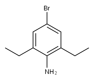溴代二乙基苯胺 结构式