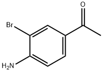 1-(4-氨基-3-溴-苯基)-乙烯酮 结构式