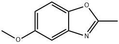 5-甲氧基-2-甲基苯并恶唑 结构式