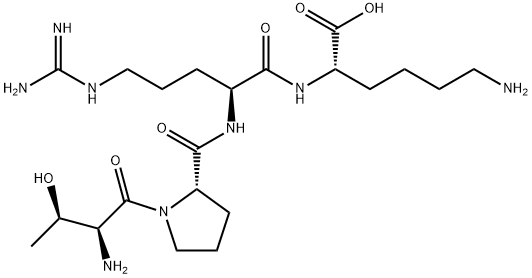 KENTSIN?H-THR-PRO-ARG-LYS-OH 结构式