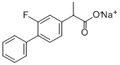 氟比洛芬钠 结构式