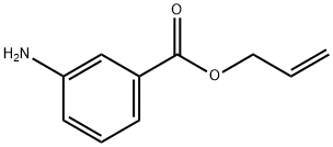 ALLYL-3-AMINO BENZOATE 结构式