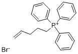 (4-戊烯基)三苯基溴化膦 结构式