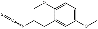 2,5-DIMETHOXYPHENETHYL ISOTHIOCYANATE 结构式