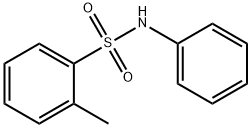 2-甲基-N-苯苯磺酰胺 结构式