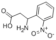 3-Amino-3-(2-nitrophenyl)propanoic acid