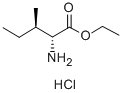 L-异亮氨酸乙酯盐酸盐 结构式
