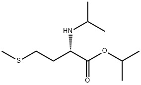 N-(1-Methylethyl)-L-methionine 1-methylethyl ester 结构式