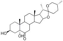 5A-羟基拉肖皂苷元 结构式