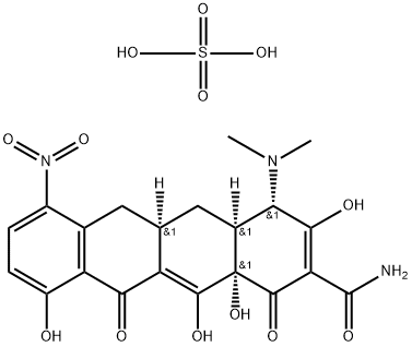 7-Nitrosancycline Monosulfate 结构式