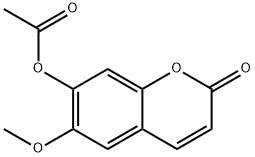 SCOPOLETIN ACETATE 结构式