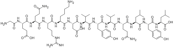 THYMOPOIETIN I/II (29-41) (BOVINE) 结构式