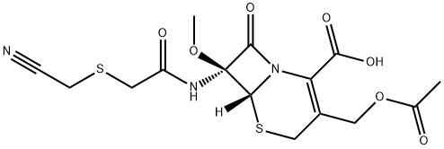 头孢美唑杂质1 结构式