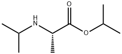 N-(1-Methylethyl)-L-alanine 1-methylethyl ester 结构式