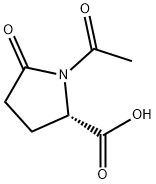 L-1-acetyl-5-oxoproline 结构式