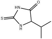 5-Isopropyl-2-thioxo-4-imidazolidinone 结构式