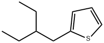 2-(2-Ethylbutyl)thiophene 结构式