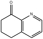 6,7-二氢-5H-喹啉-8-酮 结构式