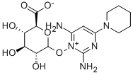 葡糖苷酸米诺地尔 结构式