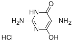 2,5-二氨基-4,6-二羟基嘧啶盐酸盐 结构式