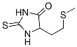 5-[2-(Methylthio)ethyl]-2-thioxo-4-imidazolidone 结构式