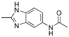 Acetamide, N-(2-methyl-1H-benzimidazol-5-yl)- (9CI) 结构式