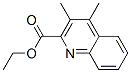 2-Quinolinecarboxylicacid,3,4-dimethyl-,ethylester(9CI) 结构式