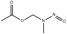 亚硝基(乙酸甲基)甲胺 结构式