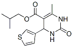 5-Pyrimidinecarboxylicacid,1,2,3,4-tetrahydro-6-methyl-2-oxo-4-(3-thienyl)-,2-methylpropylester(9CI) 结构式