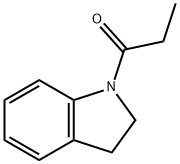 1-(二氢吲哚-1-基)丙烷-1-酮 结构式