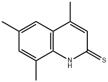 2(1H)-Quinolinethione,4,6,8-trimethyl-(9CI) 结构式