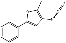 2-甲基-5-苯基-3-呋喃异氰酸酯 结构式