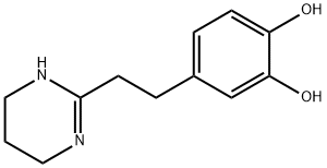 1,2-Benzenediol, 4-[2-(1,4,5,6-tetrahydro-2-pyrimidinyl)ethyl]- (9CI) 结构式