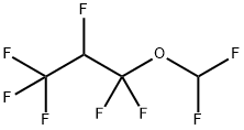 1,1,2,3,3,3 - 六氟丙基二氟甲基醚 结构式