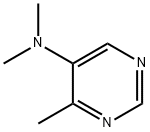 5-Pyrimidinamine, N,N,4-trimethyl- (9CI) 结构式