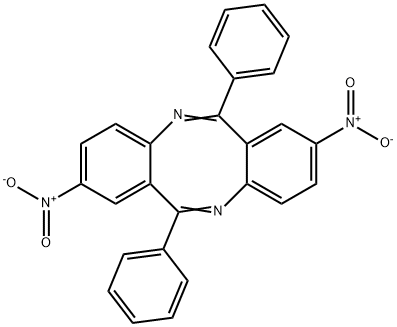 2,8-Dinitro-6,12-diphenyldibenzo[b,f][1,5]diazocine 结构式
