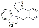 5-(2-Chlorophenyl)-2,3,5,6-tetrahydroimidazo[2,1-a]isoquinolin-5-ol 结构式