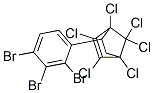 1,2,3,4,7,7-hexachloro-5-(tribromophenyl)bicyclo[2.2.1]hept-2-ene 结构式