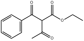 2-苯甲酰基乙酰乙酸乙酯 结构式