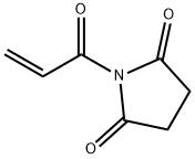 ACRYLIC ACID N-HYDROXYSUCCINIMIDE ESTER 结构式