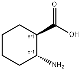 反-2-氨基-1-环己羧酸 结构式