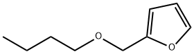 2-(丁氧基甲基)呋喃 结构式