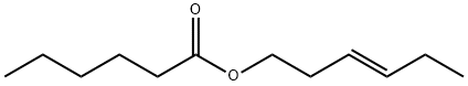 (E)-hex-3-enyl hexanoate 结构式