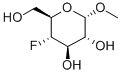 METHYL 4-DEOXY-4-FLUORO-ALPHA-D-GLUCOSIDE 结构式